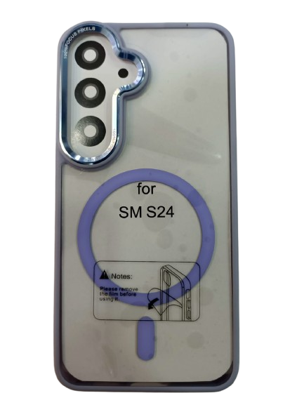 SAMSUNG S24 BLUE BACK COVER WITH WIRELESS CHARGING SUPPORT