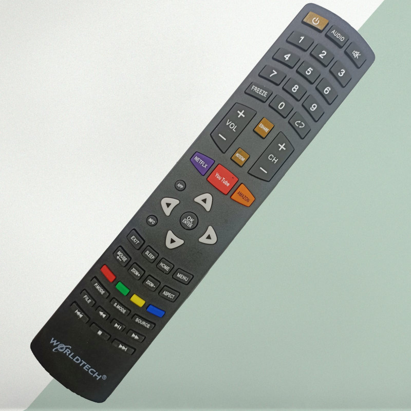 WORLDTECH TV COMPATIBLE REMOTE NON VOICE