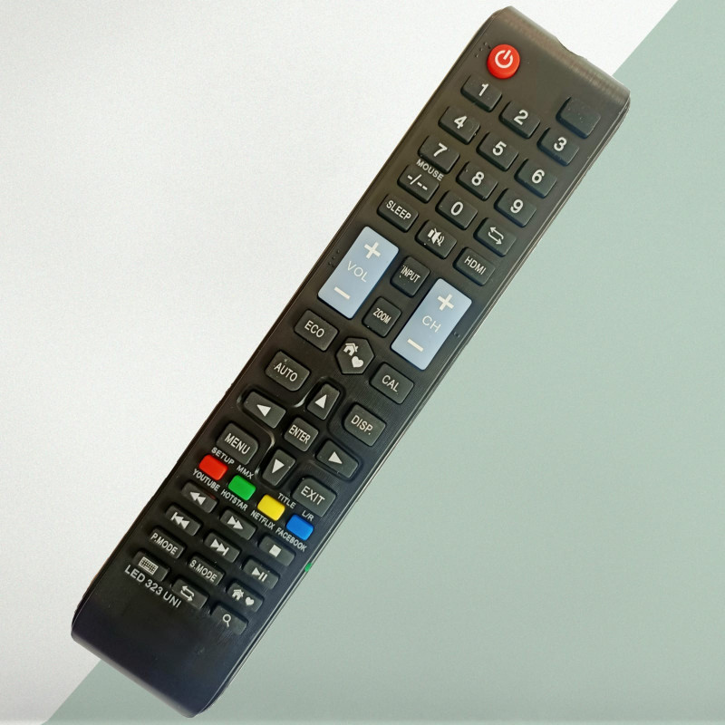 UNIVERSAL LED TV REMOTE WITH HEART HOME BUTTON