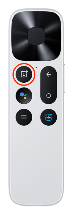 One Plus Metal Remote Chargeable Silver Compatible with Q55 series & other