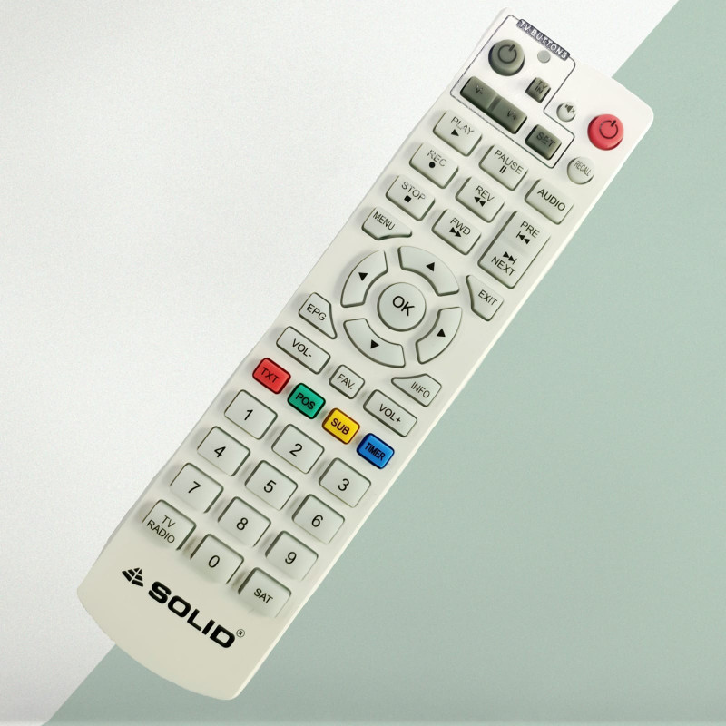 SOLID SET UP BOX COMPATIBLE REMOTE