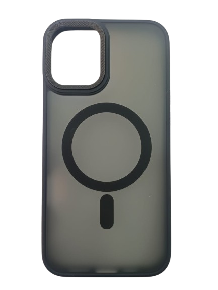 Iphone 16 Pro Max Black Mobile Cover With Wireless Charging Support