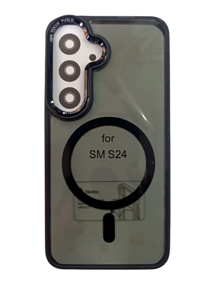 SAMSUNG S24 BLACK BACK COVER WITH WIRELESS CHARGING SUPPORT