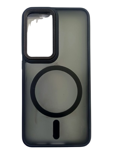 SAMSUNG S23 BLACK MOBILE COVER WITH WIRELESS CHARGING SUPPORT