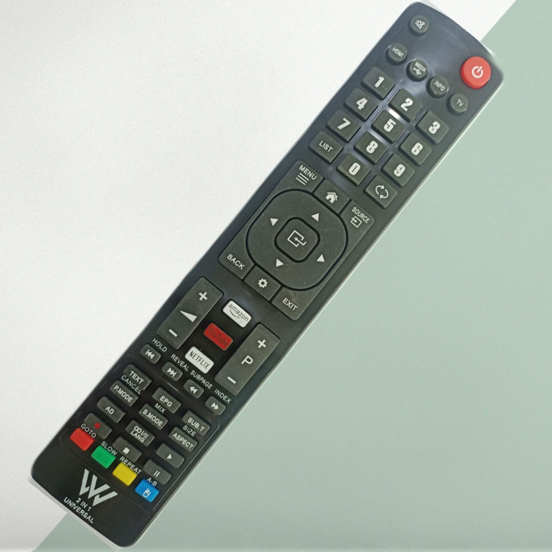 W 2 IN 1 UNIVERSAL REMOTE