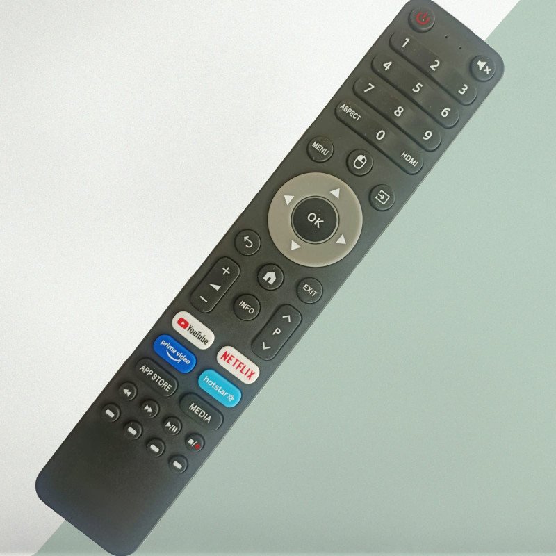 YIQ SMART TV COMPATIBLE REMOTE NON VOICE SLIM LONG